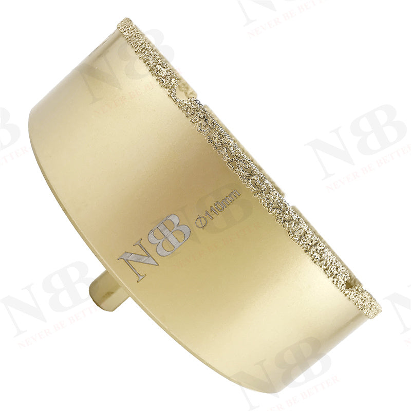 NBB Brocas de diamante con vástago hexagonal 12.5mm, corona diamante para taladrar en seco en porcelana,cerámica,baldosas,granito,azulejo, meyor en húmedo, para perforadora de pistola y banco