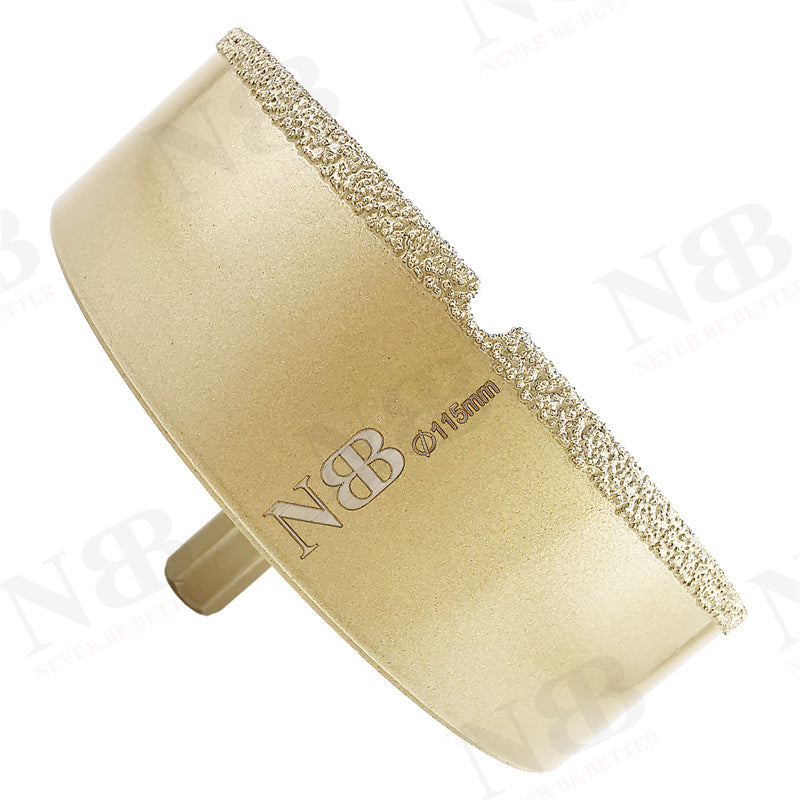 NBB Brocas de diamante con vástago hexagonal 12.5mm, corona diamante para taladrar en seco en porcelana,cerámica,baldosas,granito,azulejo, meyor en húmedo, para perforadora de pistola y banco