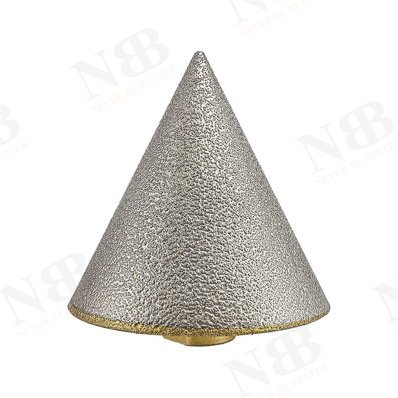NBB Fresa de diamante con M14, para biselar en seco o húmedo profesionalmente en porcelana, cerámica, baldosas, granito, mármol, para amoladora angular