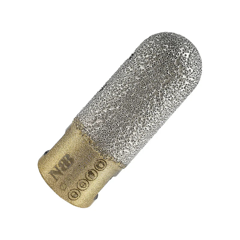 NBB Fresa de diamante con M14,forma de dedo,broca de chaflán,broca de fresado de diamante para ampliar y dar forma al agujero en porcelana,cerámica,baldosas,granito,mármol, en seco o húmedo