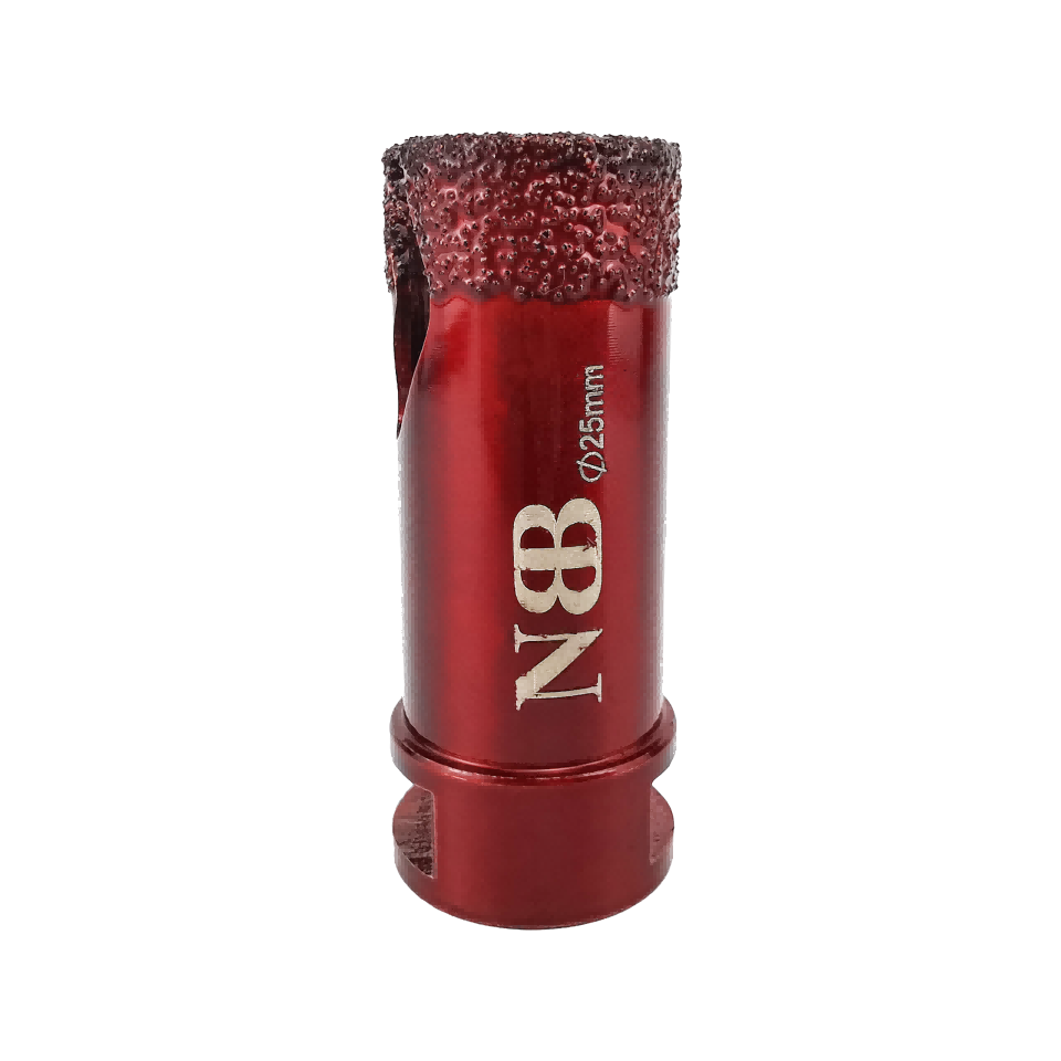 NBB Broca de diamante con M14, corona diamante para taladrar en seco y en húmedo profesionalmente en porcelana dura, cerámica, baldosas, granito, mármol, azulejo, para Amoladora Angular
