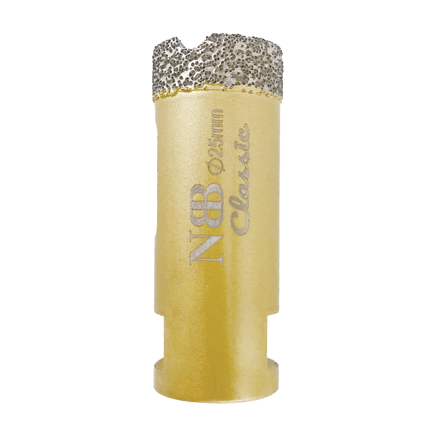 NBB Broca de diamante con M14, tipo dorado clásico, corona diamante para taladrar en seco y en húmedo en porcelana dura, cerámica, baldosas, granito, mármol, azulejo, para Amoladora Angular (Classic)