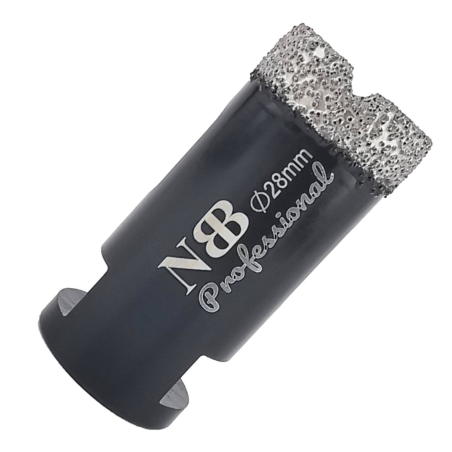 NBB Broca de diamante soldada al vacío con M14, para taladrar en seco y en húmedo profesionalmente en porcelana dura, cerámica, baldosas, granito, mármol, rápida, para Amoladora Angular(PRO EAVBDDBM)
