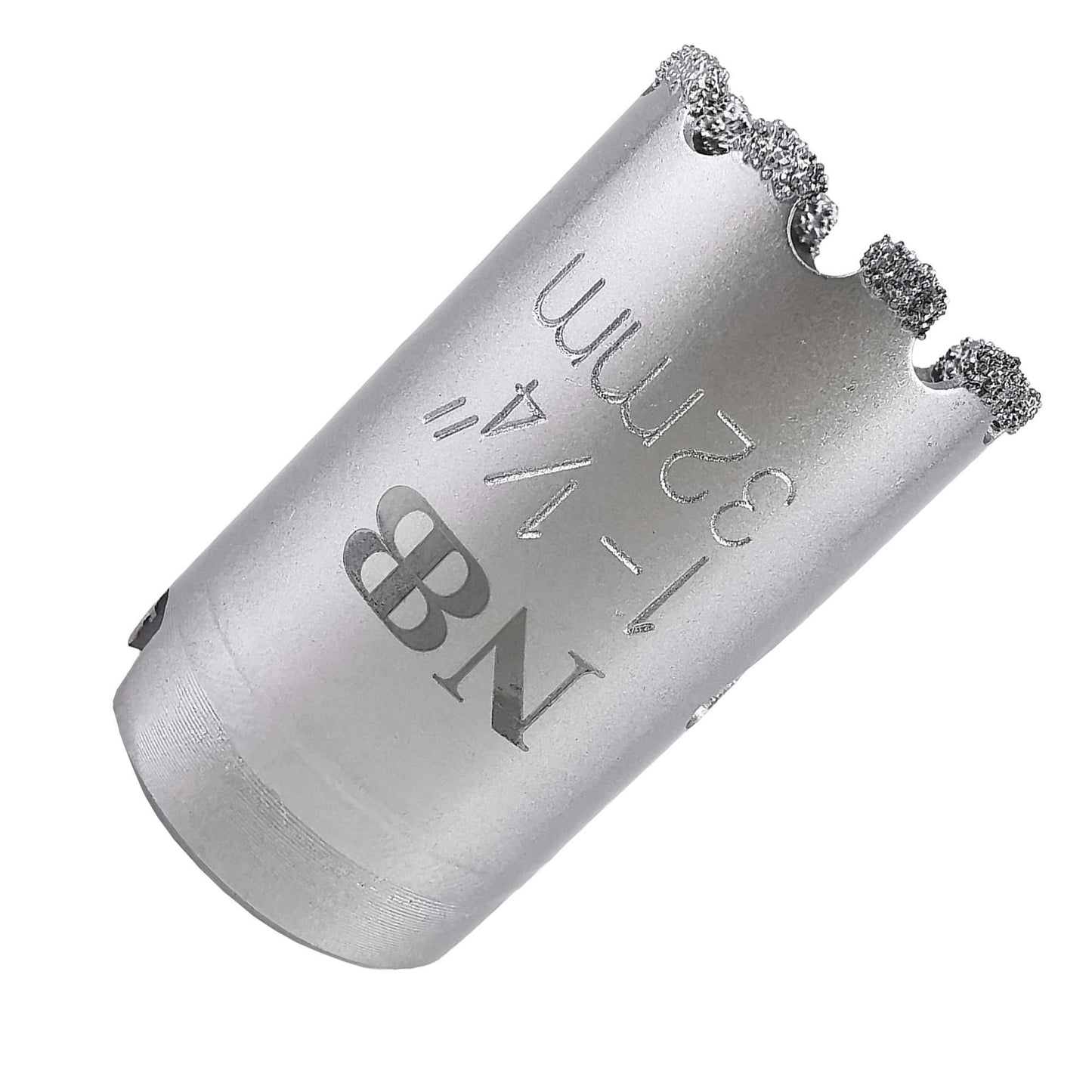 NBB Broca de diamante, corona diamante para taladrar en seco y en húmedo en porcelana dura, cerámica, baldosas, granito, mármol, azulejo, Conectado a Árbol, para Taladro de Pistola/Banco