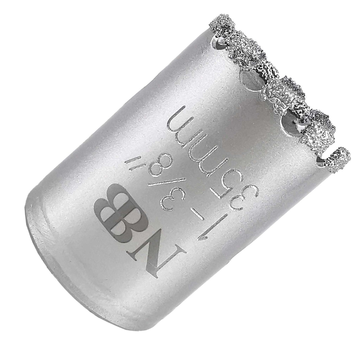 NBB Broca de diamante, corona diamante para taladrar en seco y en húmedo en porcelana dura, cerámica, baldosas, granito, mármol, azulejo, Conectado a Árbol, para Taladro de Pistola/Banco