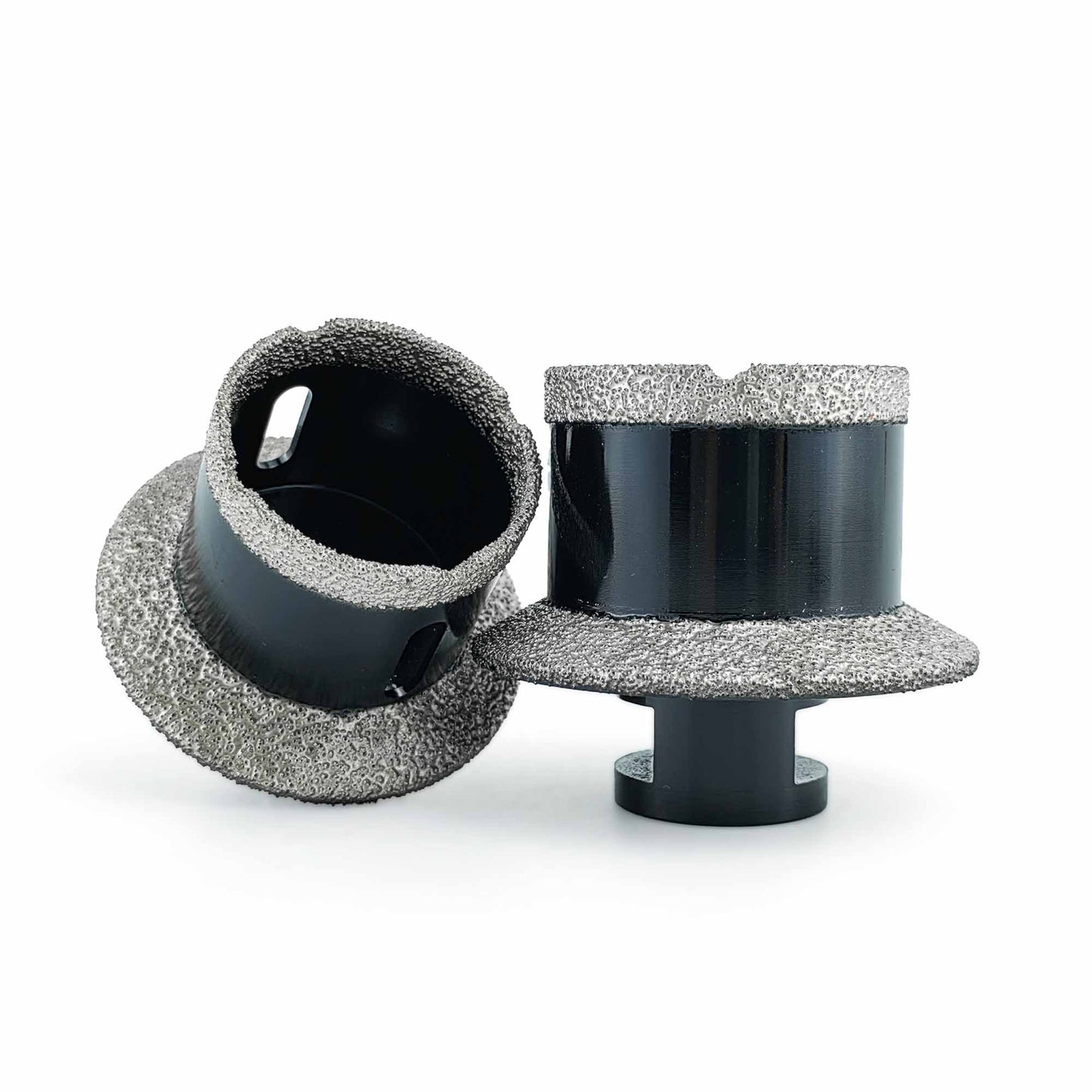NBB Broca con biselado de diamante con M14 corona diamante sierra perforadora de diamante para taladrar y perfilar drenajes en porcelana cerámica baldosas granito mármol azulejo 2-in-1
