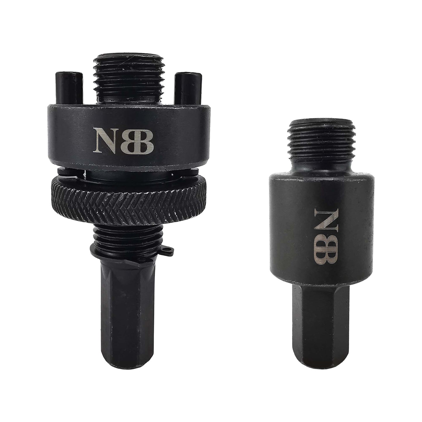 NBB Broca de diamante, corona diamante para taladrar en seco y en húmedo en porcelana dura, cerámica, baldosas, granito, mármol, azulejo, Conectado a Árbol, para Taladro de Pistola/Banco(Árbol hexagonal )