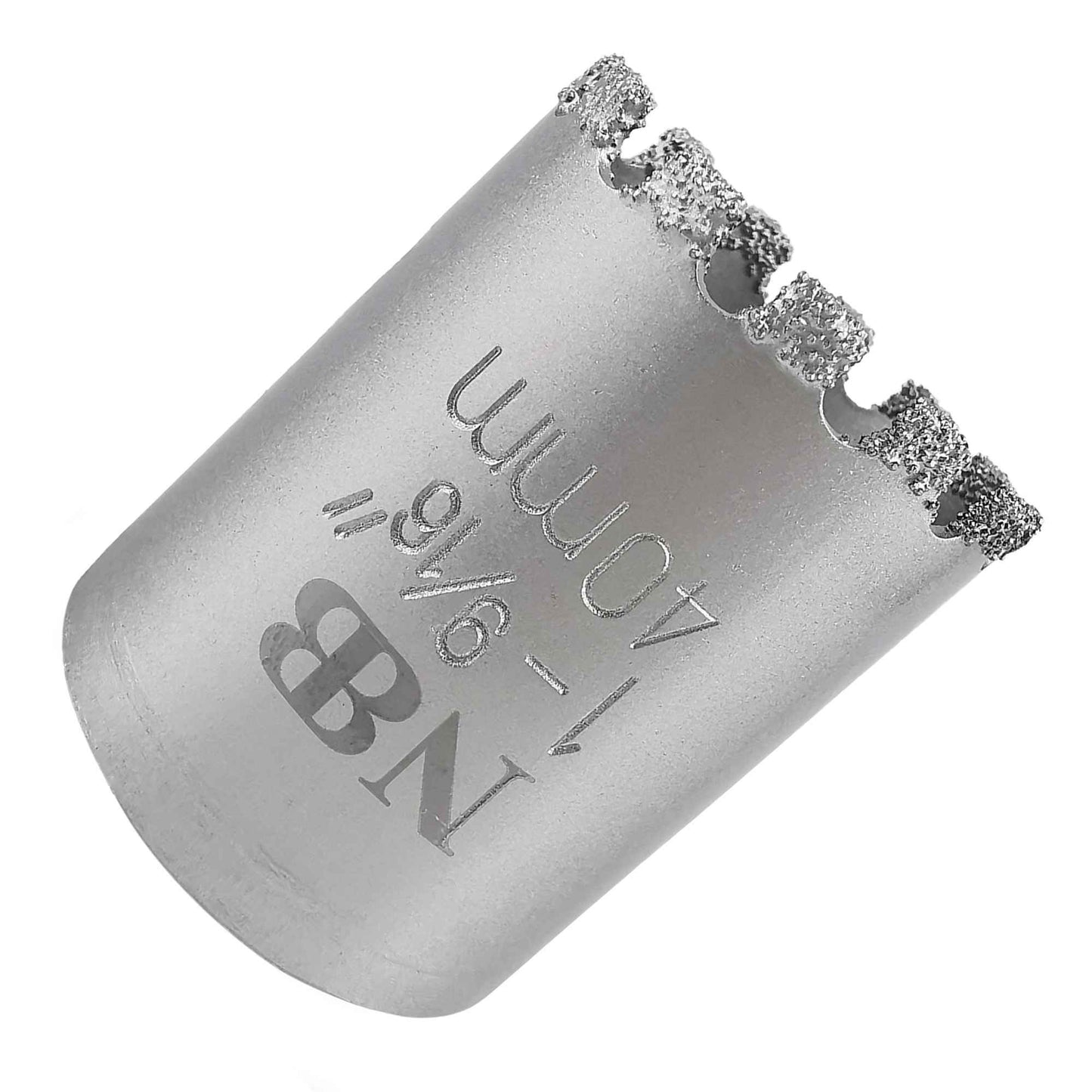 NBB Broca de diamante, corona diamante para taladrar en seco y en húmedo en porcelana dura, cerámica, baldosas, granito, mármol, azulejo, Conectado a Árbol, para Taladro de Pistola/Banco