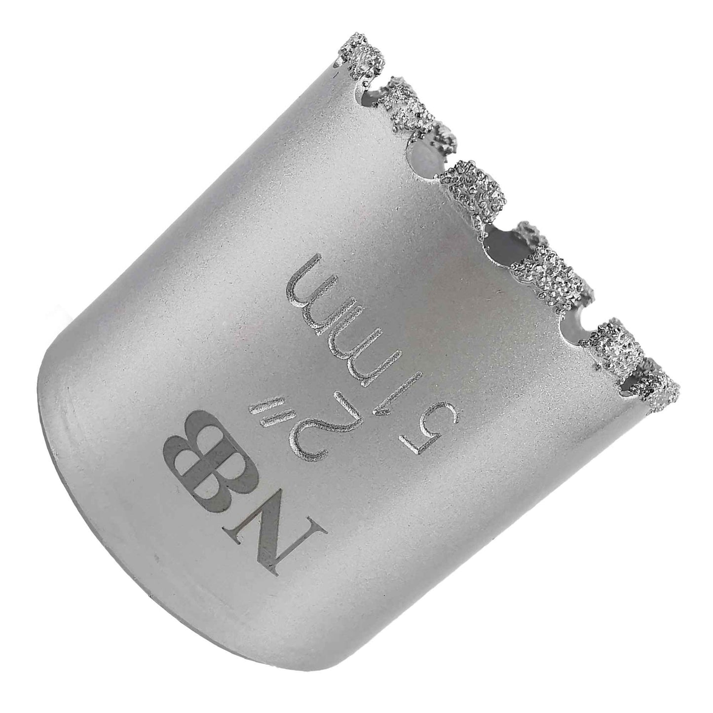 NBB Broca de diamante, corona diamante para taladrar en seco y en húmedo en porcelana dura, cerámica, baldosas, granito, mármol, azulejo, Conectado a Árbol, para Taladro de Pistola/Banco