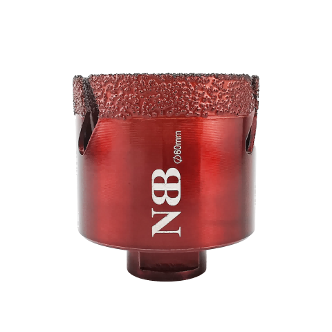 NBB Broca de diamante con M14, corona diamante para taladrar en seco y en húmedo profesionalmente en porcelana dura, cerámica, baldosas, granito, mármol, azulejo, para Amoladora Angular