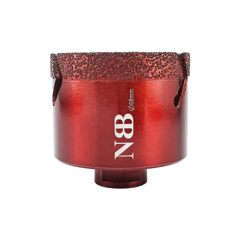 NBB Broca de diamante con M14, corona diamante para taladrar en seco y en húmedo profesionalmente en porcelana dura, cerámica, baldosas, granito, mármol, azulejo, para Amoladora Angular