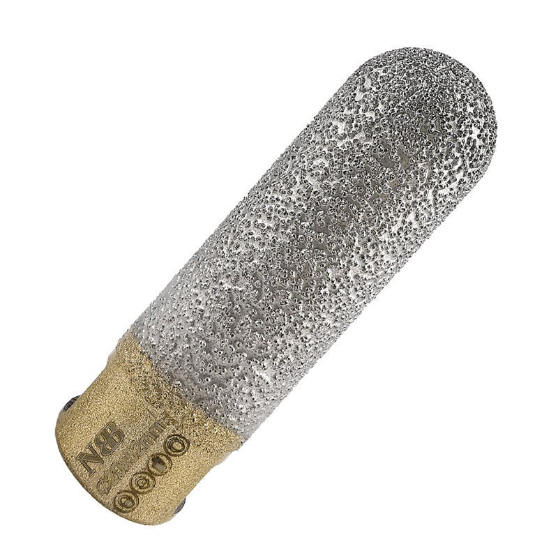 NBB Fresa de diamante con M14,forma de dedo,broca de chaflán,broca de fresado de diamante para ampliar y dar forma al agujero en porcelana,cerámica,baldosas,granito,mármol, en seco o húmedo