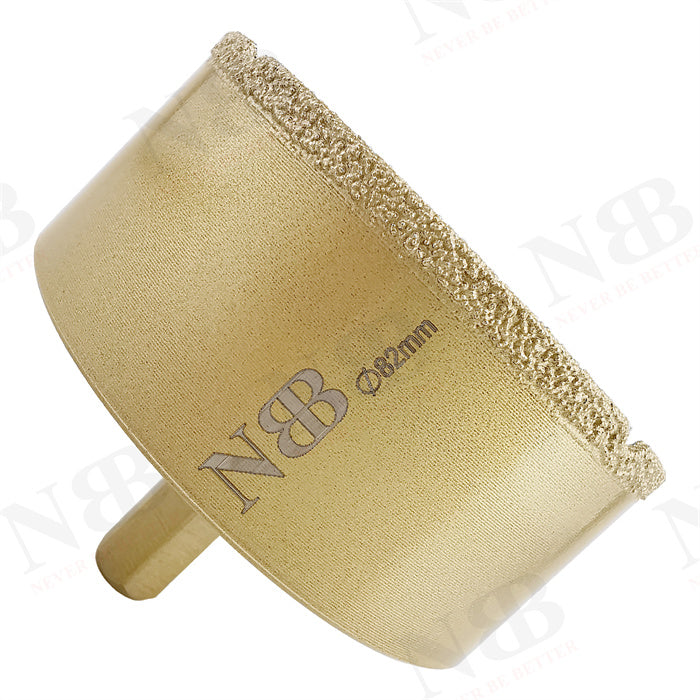 NBB Brocas de diamante con vástago hexagonal 12.5mm, corona diamante para taladrar en seco en porcelana,cerámica,baldosas,granito,azulejo, meyor en húmedo, para perforadora de pistola y banco