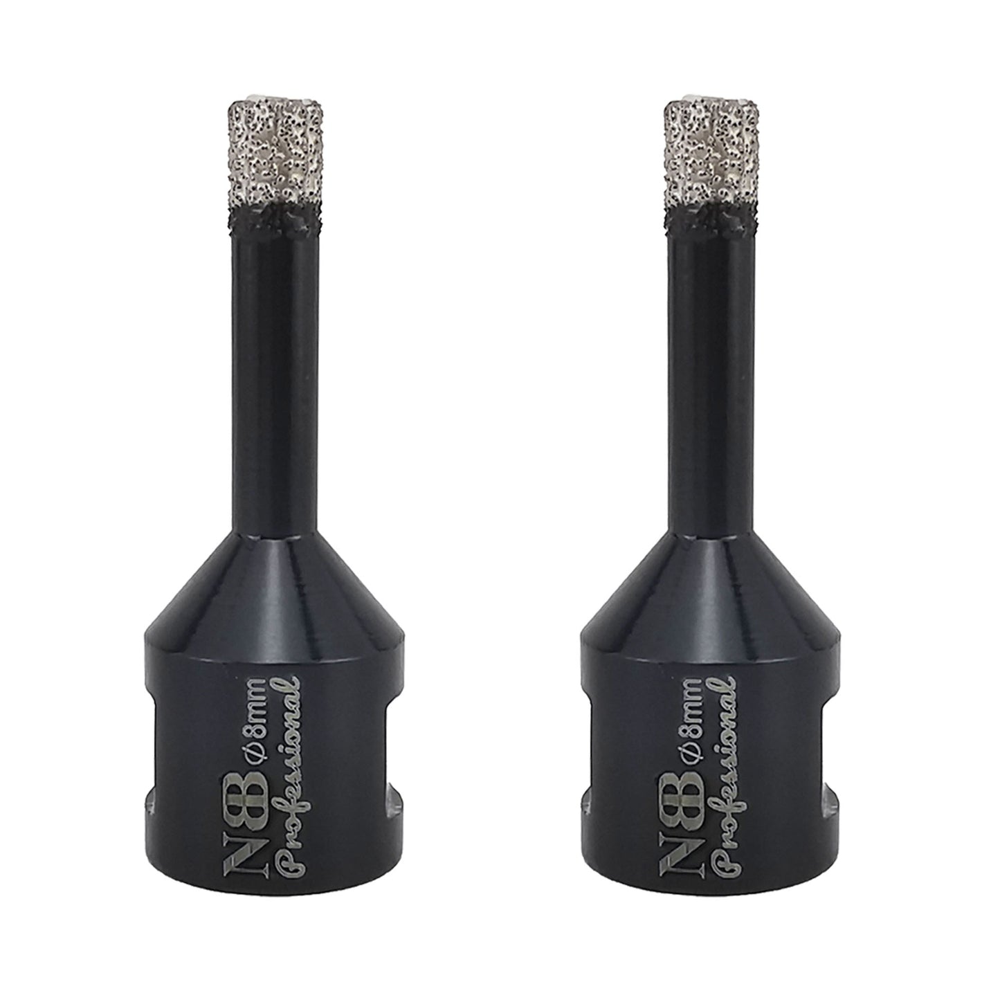 NBB Broca de diamante soldada al vacío con M14, para taladrar en seco y en húmedo profesionalmente en porcelana dura, cerámica, baldosas, granito, mármol, rápida, para Amoladora Angular(PRO EAVBDDBM)