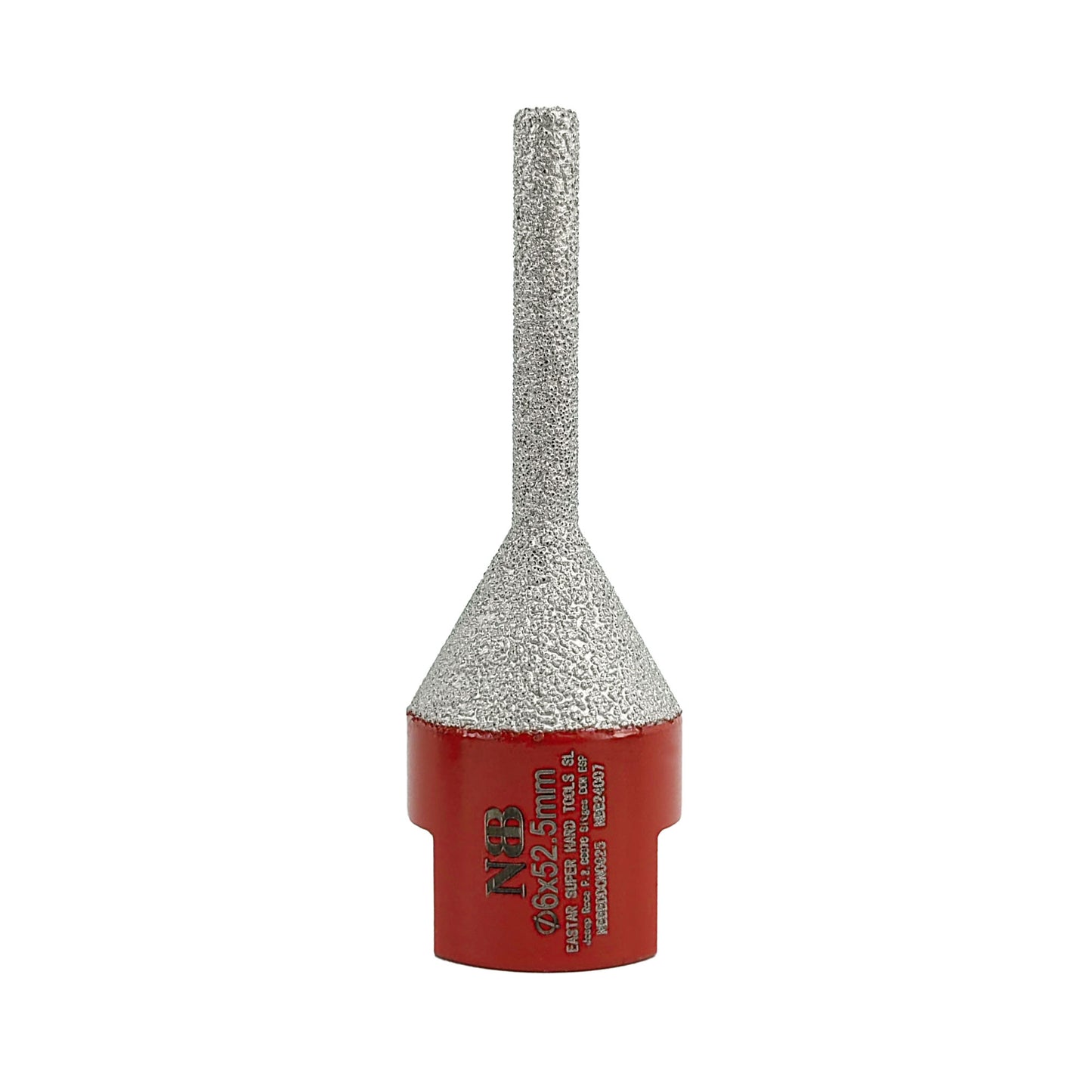 NBB Broca de fresado de dedo diamante con M14 Fresa cónica de diamante broca de chaflán para ampliar biselar agujeros baldosas azulejos cerámica porcelana granito mármol en seco