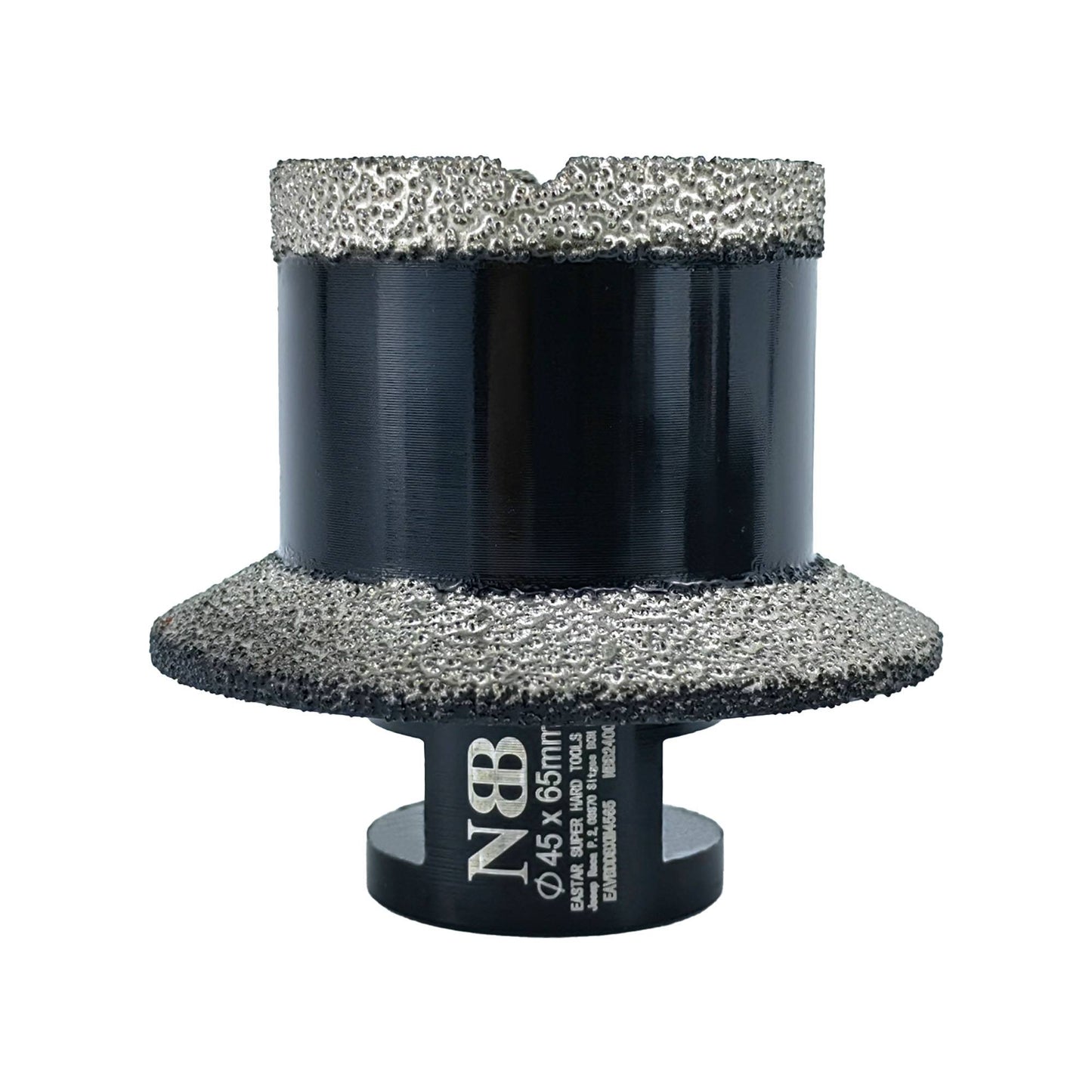 NBB Broca con biselado de diamante con M14 corona diamante sierra perforadora de diamante para taladrar y perfilar drenajes en porcelana cerámica baldosas granito mármol azulejo 2-in-1