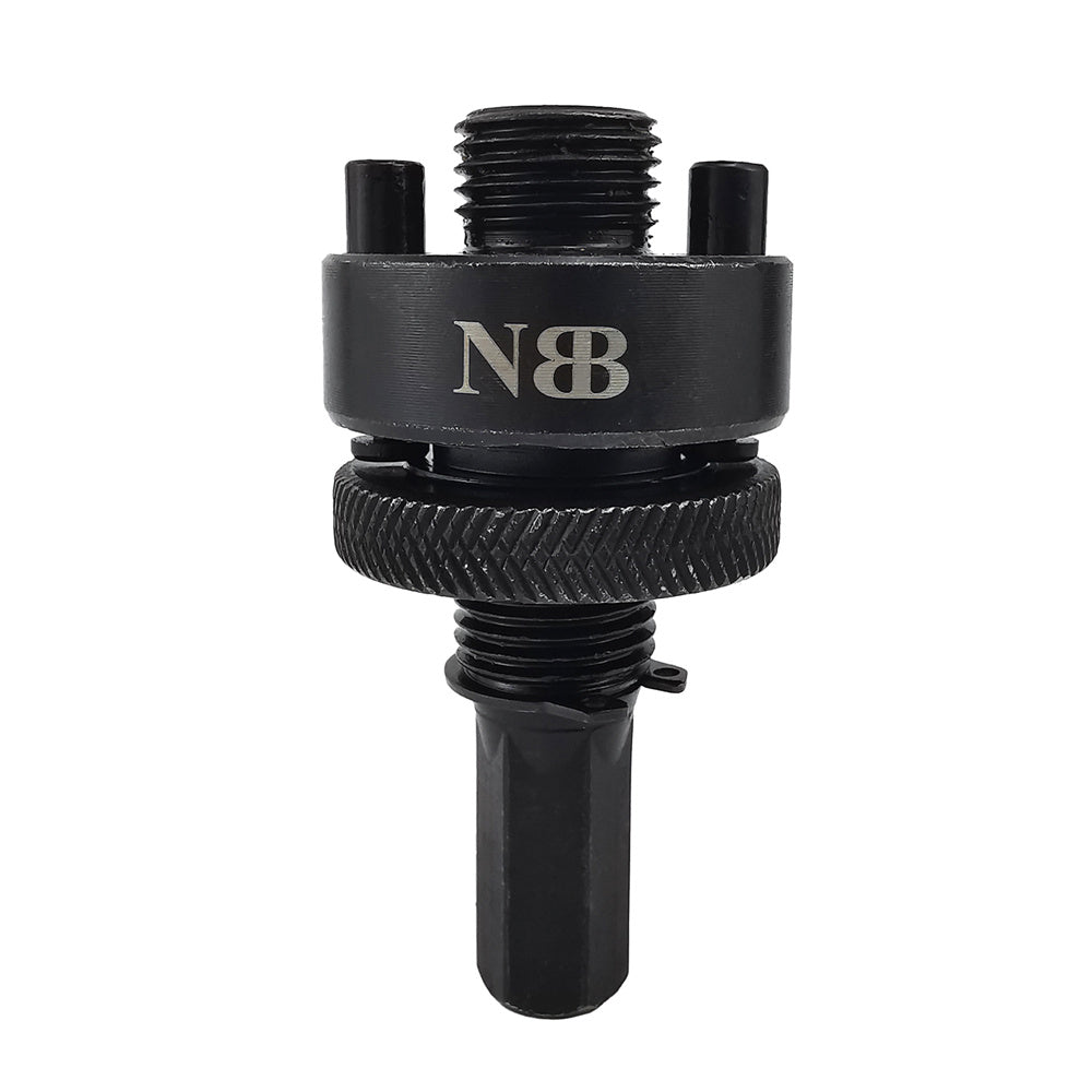 NBB Broca de diamante, corona diamante para taladrar en seco y en húmedo en porcelana dura, cerámica, baldosas, granito, mármol, azulejo, Conectado a Árbol, para Taladro de Pistola/Banco(Árbol hexagonal )