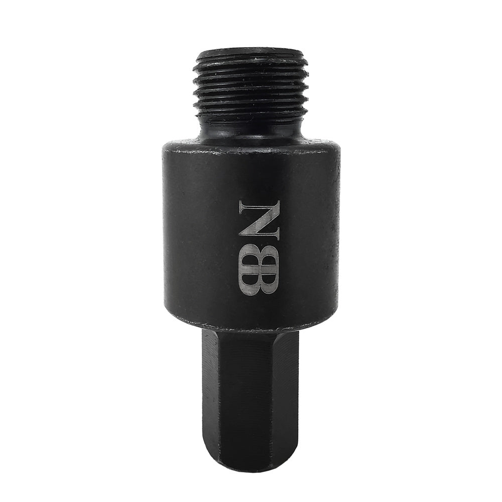 NBB Broca de diamante, corona diamante para taladrar en seco y en húmedo en porcelana dura, cerámica, baldosas, granito, mármol, azulejo, Conectado a Árbol, para Taladro de Pistola/Banco(Árbol hexagonal )