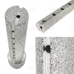 VB Fresa de Fresado Diamantada de Dedo Plana con 1/2" Gas