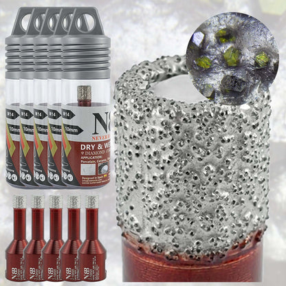 Foret diamanté NBB, fraise diamantée M14, foret à carottage diamanté pour perçage à sec et à l'eau dans la porcelaine dure, la céramique, le carrelage, le granit, le marbre, pour meuleuse d'angle