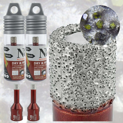 Foret diamanté NBB, fraise diamantée M14, foret à carottage diamanté pour perçage à sec et à l'eau dans la porcelaine dure, la céramique, le carrelage, le granit, le marbre, pour meuleuse d'angle