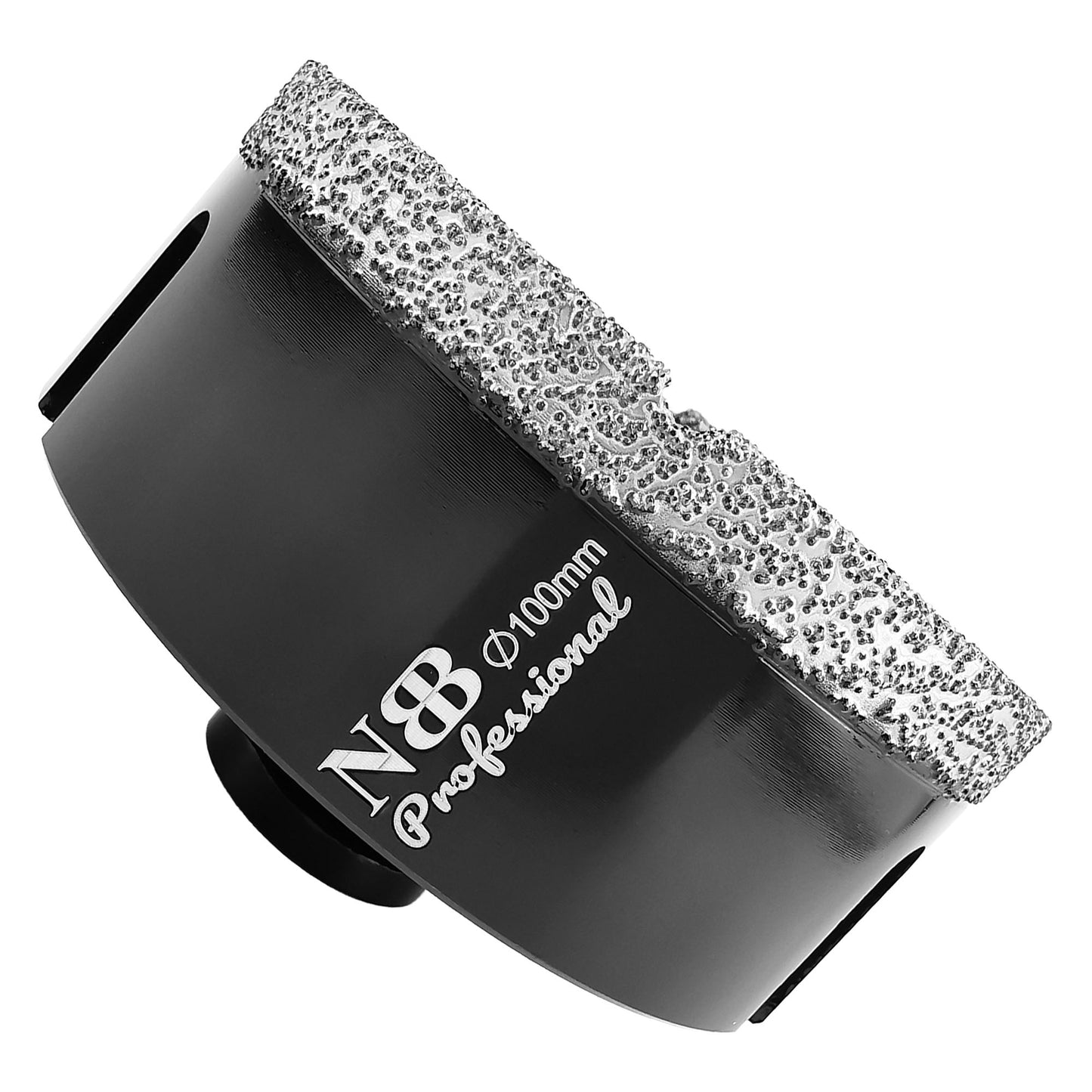 NBB Broca de diamante soldada al vacío con M14, para taladrar en seco y en húmedo profesionalmente en porcelana dura, cerámica, baldosas, granito, mármol, rápida, para Amoladora Angular(PRO EAVBDDBM)