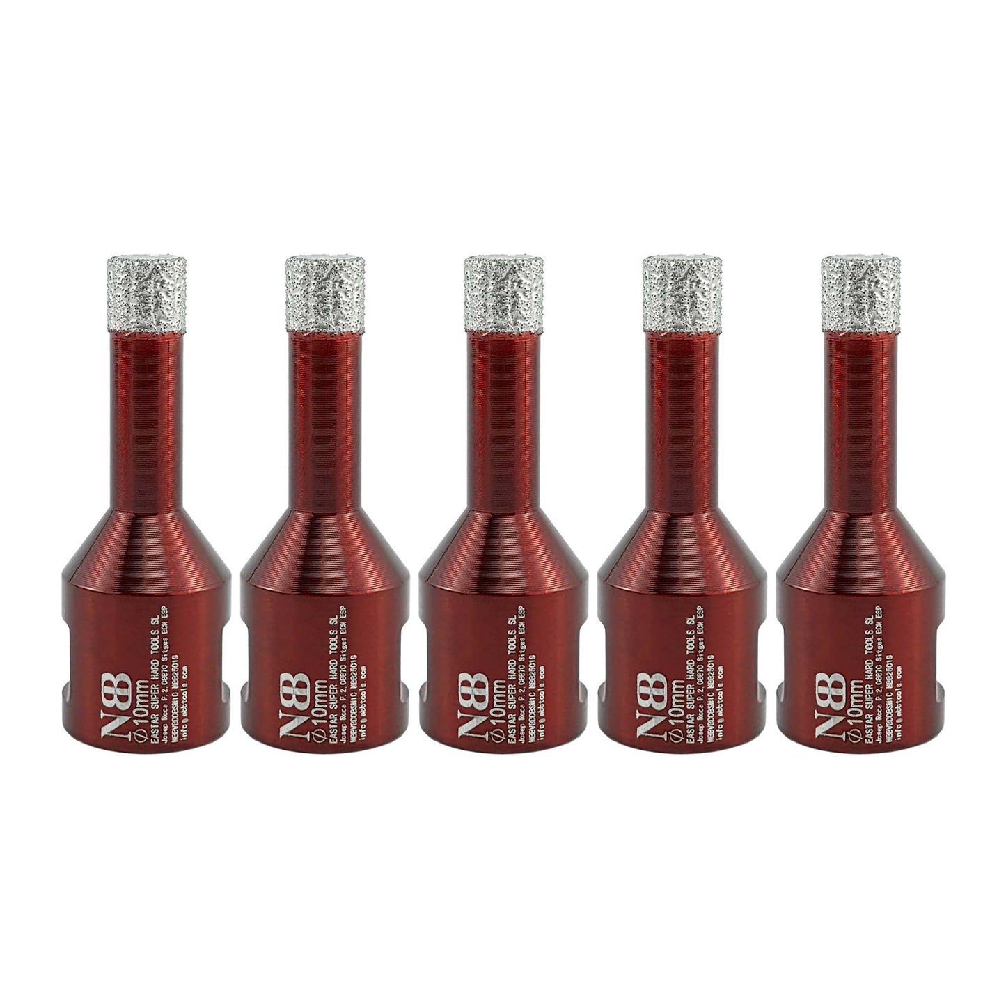 Foret diamanté NBB, fraise diamantée M14, foret à carottage diamanté pour perçage à sec et à l'eau dans la porcelaine dure, la céramique, le carrelage, le granit, le marbre, pour meuleuse d'angle