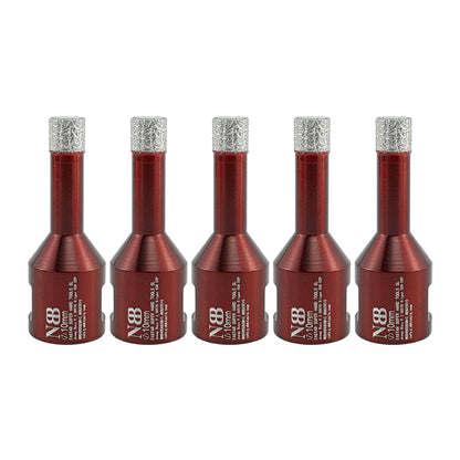 Foret diamanté NBB, fraise diamantée M14, foret à carottage diamanté pour perçage à sec et à l'eau dans la porcelaine dure, la céramique, le carrelage, le granit, le marbre, pour meuleuse d'angle