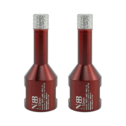 Foret diamanté NBB, fraise diamantée M14, foret à carottage diamanté pour perçage à sec et à l'eau dans la porcelaine dure, la céramique, le carrelage, le granit, le marbre, pour meuleuse d'angle