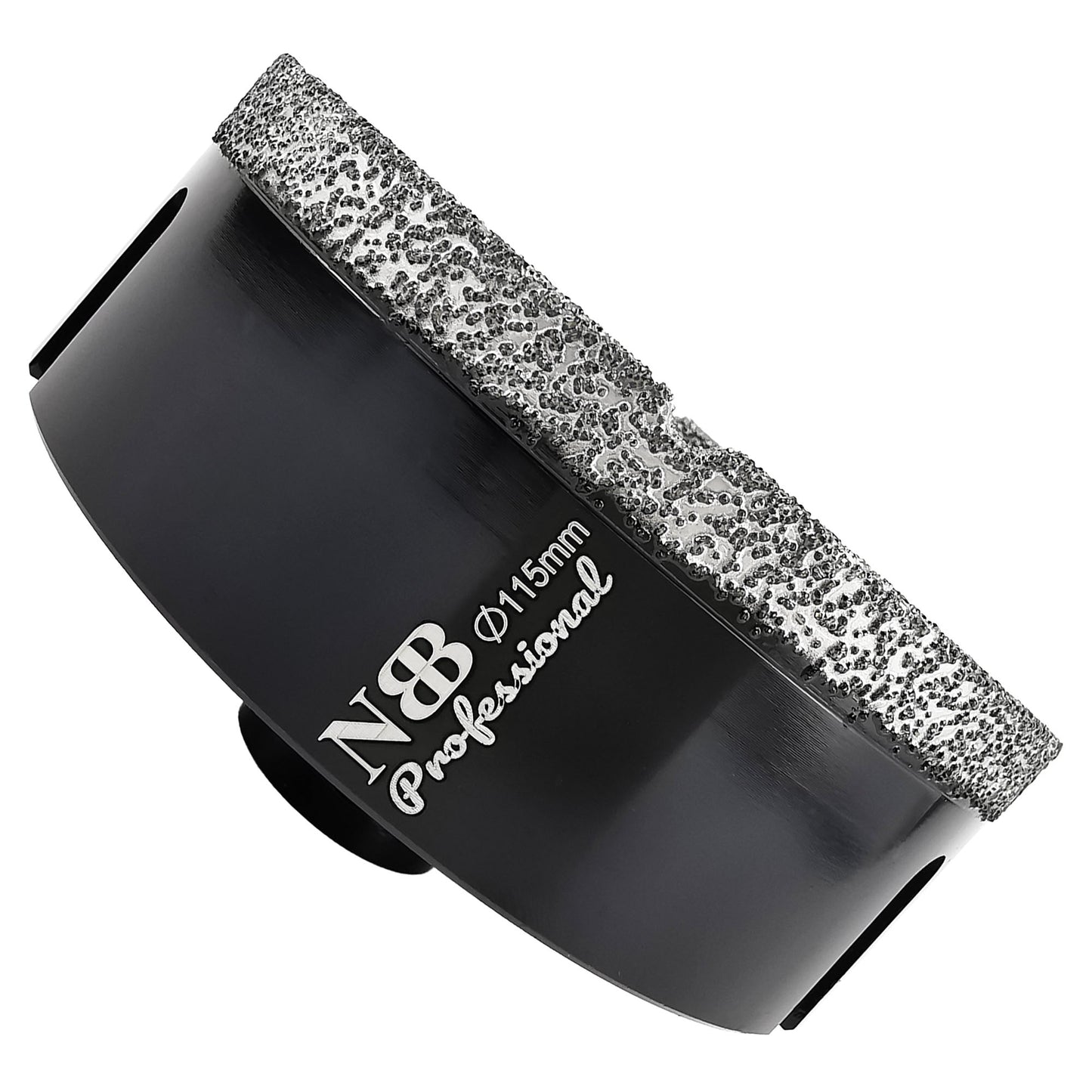 NBB Broca de diamante soldada al vacío con M14, para taladrar en seco y en húmedo profesionalmente en porcelana dura, cerámica, baldosas, granito, mármol, rápida, para Amoladora Angular(PRO EAVBDDBM)
