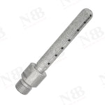 NBB Fresa de diamante,forma de dedo,broca de fresado de diamante para ampliar y dar forma al agujero en porcelana,cerámica,baldosas,granito,mármol, en seco o húmedo (1/2" Gas, redonda)