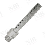 NBB Fresa de diamante, forma de dedo, broca de fresado de diamante para ampliar y dar forma al agujero en porcelana,cerámica,baldosas,granito,mármol, en seco o húmedo (1/2" Gas, plana)