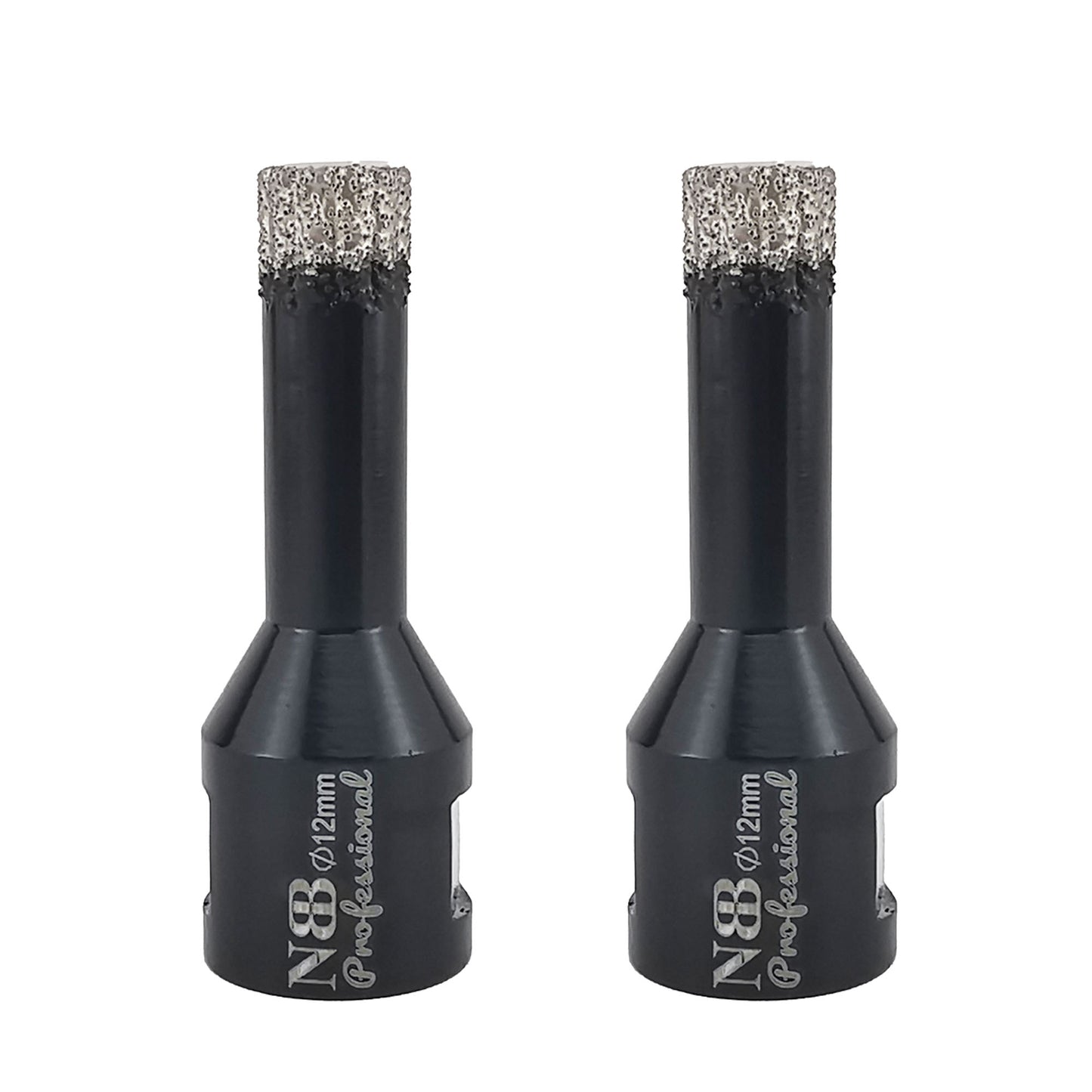 NBB Broca de diamante soldada al vacío con M14, para taladrar en seco y en húmedo profesionalmente en porcelana dura, cerámica, baldosas, granito, mármol, rápida, para Amoladora Angular(PRO EAVBDDBM)