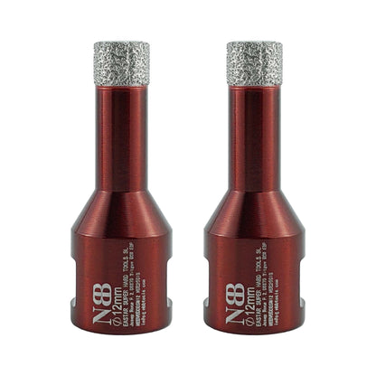 Foret diamanté NBB, fraise diamantée M14, foret à carottage diamanté pour perçage à sec et à l'eau dans la porcelaine dure, la céramique, le carrelage, le granit, le marbre, pour meuleuse d'angle