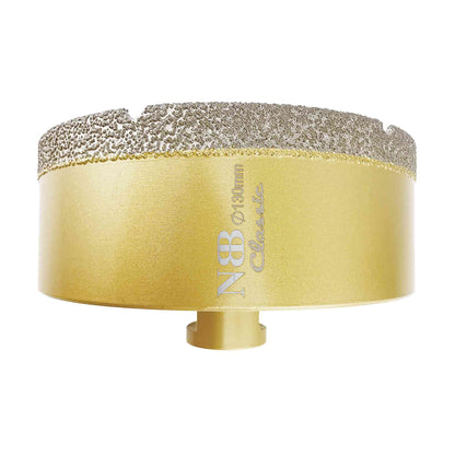 Foret diamanté NBB M14, type or classique, pour perçage à sec et à l'eau de la porcelaine dure, de la céramique, du carrelage, du granit, du marbre, pour meuleuse d'angle (classique)