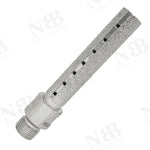 NBB Fresa de diamante, forma de dedo, broca de fresado de diamante para ampliar y dar forma al agujero en porcelana,cerámica,baldosas,granito,mármol, en seco o húmedo (1/2" Gas, plana)