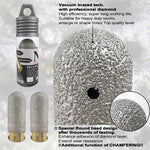 NBB Diamantfräser mit M14-Aufnahme, Fingerform, Fasenbohrer, Diamantfräser zum Vergrößern und Formen von Löchern in Porzellan, Keramik, Fliesen, Granit, Marmor, nass oder trocken 