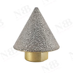 NBB Diamantfräser mit M14-Schaft, für professionelles Trocken- oder Nassfasen von Porzellan, Keramik, Fliesen, Granit und Marmor, für Winkelschleifer