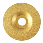 NBB Disco de Diamante Soldado al Vacío para Corte, Desbaste y Pulido, Alta Eficiencia y Larga Vida Útil, para Granito, Mármol, Cerámica, Baldosas, Porcelánico y Piedra Natural, Uso en Seco, Eje 22,23 mm para Amoladora Angular