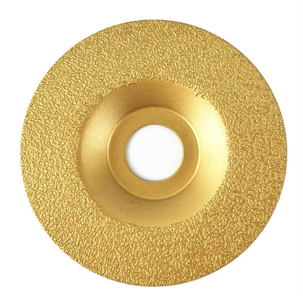 NBB Disco de Diamante Soldado al Vacío para Corte, Desbaste y Pulido, Alta Eficiencia y Larga Vida Útil, para Granito, Mármol, Cerámica, Baldosas, Porcelánico y Piedra Natural, Uso en Seco, Eje 22,23 mm para Amoladora Angular