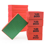 NBB Diamant-Schleif- und Polierpad, Diamant-Schleif-/Polierblöcke, Diamant-Handpads mit Schaumstoffrücken zum Schleifen von Granit, Marmor und Stein 