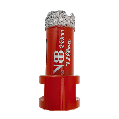 NBB Broca de diamante ultra calidad con M14, corona diamante para taladrar en seco y en húmedo en porcelana dura, cerámica, baldosas, granito, mármol, azulejo, para Amoladora Angular