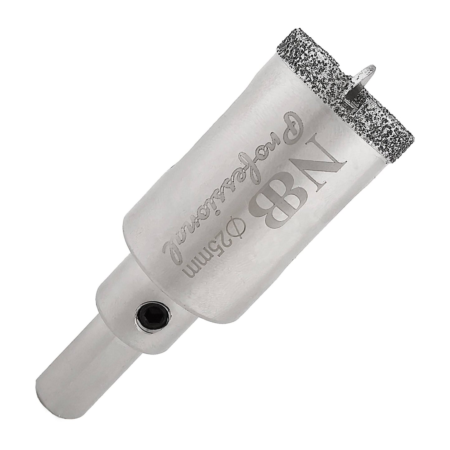 NBB Brocas de diamante con vástago triangular, corona diamante, taladrar en húmedo en mármol, piedra lujo, cerámica, granito, azulejo, vidrio, tec. galvanizada, en taladros de cable o sin cable