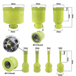 VB Broca de Diamante DIY con M14 para Amoladora (6/8/10/12/35/45/68mm)