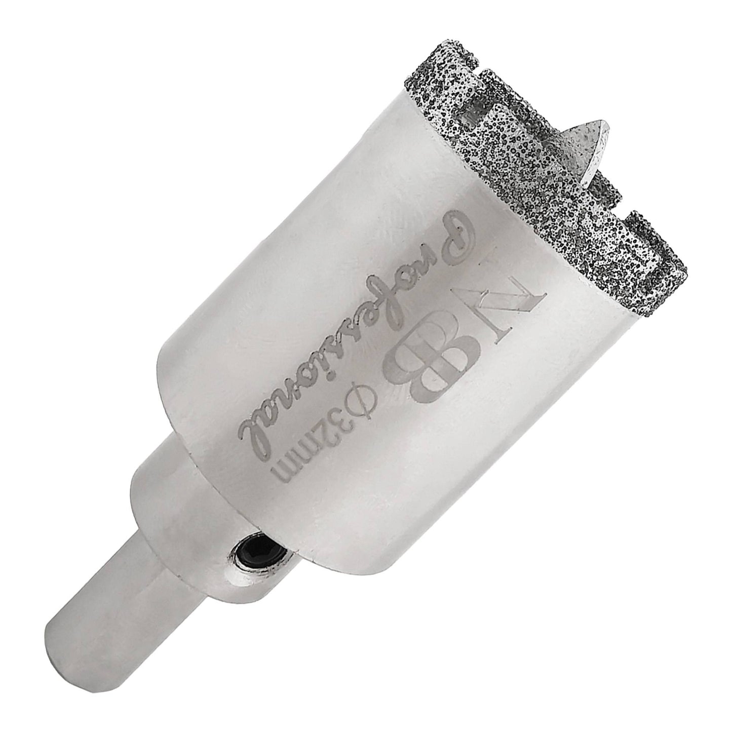 NBB Brocas de diamante con vástago triangular, corona diamante, taladrar en húmedo en mármol, piedra lujo, cerámica, granito, azulejo, vidrio, tec. galvanizada, en taladros de cable o sin cable