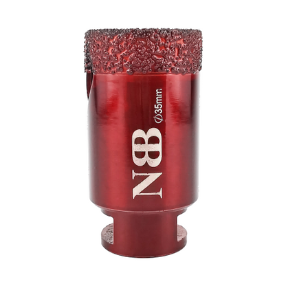 NBB Broca de diamante con M14, corona diamante para taladrar en seco y en húmedo profesionalmente en porcelana dura, cerámica, baldosas, granito, mármol, azulejo, para Amoladora Angular