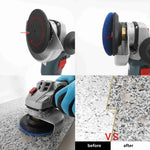 NBB Almohadillas de pulido de diamante 4" 100mm disco de renovación lijado diamante para Pulir en seco granito mármol piedra granito cerámica con respaldo de nylon buen acabado