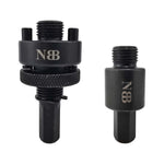 NBB Broca de diamante, corona diamante para taladrar en seco y en húmedo en porcelana dura, cerámica, baldosas, granito, mármol, azulejo, Conectado a Árbol, para Taladro de Pistola/Banco（Árbol hexagonal )