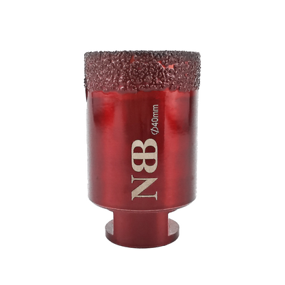 NBB Broca de diamante con M14, corona diamante para taladrar en seco y en húmedo profesionalmente en porcelana dura, cerámica, baldosas, granito, mármol, azulejo, para Amoladora Angular