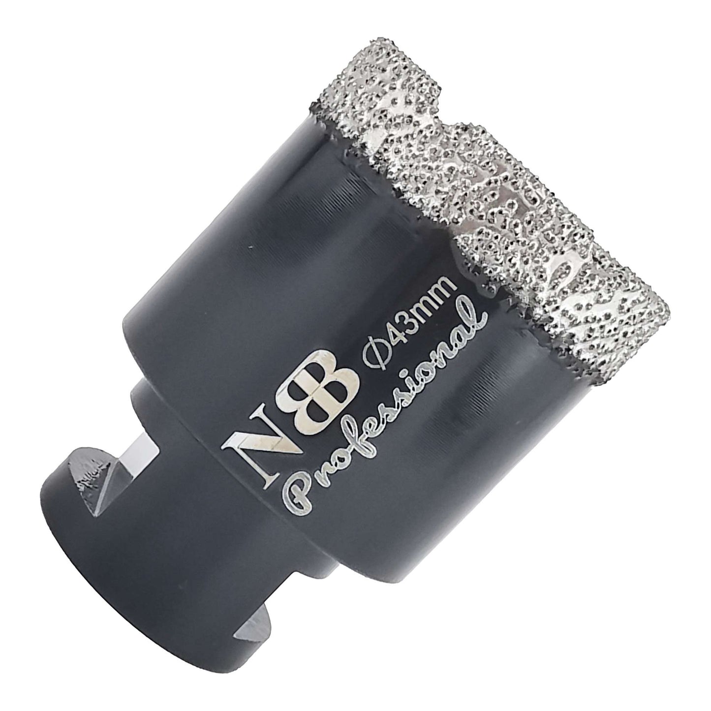 NBB Broca de diamante soldada al vacío con M14, para taladrar en seco y en húmedo profesionalmente en porcelana dura, cerámica, baldosas, granito, mármol, rápida, para Amoladora Angular(PRO EAVBDDBM)